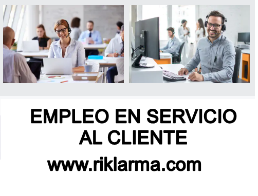 empleo en servicio al cliente