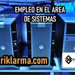 EMPLEO PARA ANALISTA DE SISTEMAS