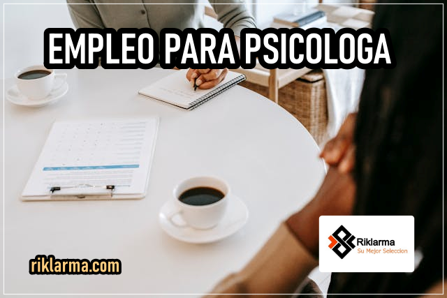 empleo para psicologa