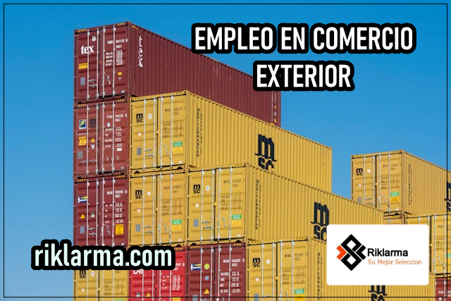 empleo en comercio exterior