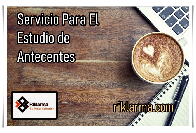 SERVICIO PARA REVISION DE ANTECEDENTES