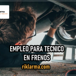 EMPLEO PARA TECNICO DE SUSPENSION Y FRENOS EN CALI EMPLEO PARA TECNICO DE SUSPENSION Y FRENOS EN CALI